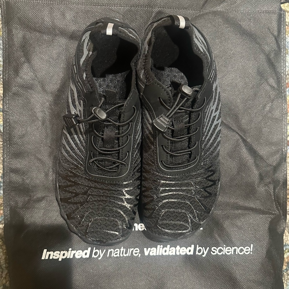 Hike Black Athletic Shoes